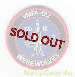 画像1: VMFA-122 WEREWOLVES F/A-18Cショルダーバレットパッチ（Ver.2/ベルクロ付き）