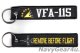 VFA-115 EAGLES REMOVE BEFORE FLIGHTキーリング（Ver.2）