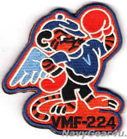 画像1: VMFA(AW)-224 BENGALS THROWBACK部隊パッチ（ベルクロ付き）