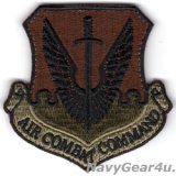USAF AIR COMBAT COMMAND部隊パッチ（OCPカラー/ベルクロ付き）
