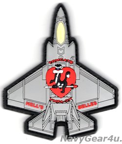 画像1: VMFA-311 TOMCATS F-35C PVCショルダーパッチ（ベルクロ付き）