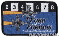 画像1: VFA-37 RAGIN' BULLS CVW-8/CVN-78 地中海クルーズ2024記念パッチ