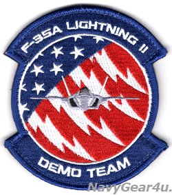 画像1: USAF ACC F-35A LIGHTNING II DEMO TEAMパッチ（ベルクロ付き）