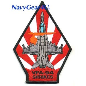 画像: VFA-94 MIGHTY SHRIKES MAG-12岩国UDP2007,2008,2011 F/A-18Cショルダーパッチ（ベルクロ有無）