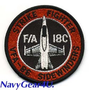 画像: VFA-86 SIDEWINDERS F/A-18Cショルダーバレットパッチ