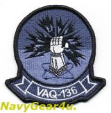 画像: VAQ-136 GAUNTLETS NWUユニフォーム用部隊パッチ