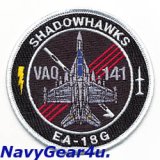 画像: VAQ-141 SHADOWHAWKS EA-18Gショルダーバレットパッチ