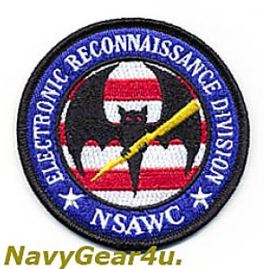 画像: NSAWC ELECTRONIC RECONNAISSANCE DIVISIONパッチ（ベルクロ有無）