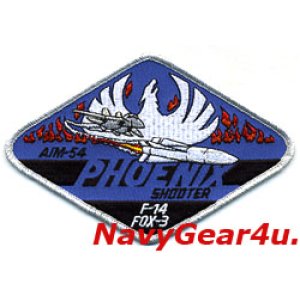 画像: F-14 AIM-54 PHOENIX FOX-3 シューターパッチ