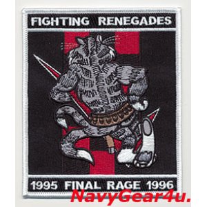 画像: VF-24 FIGHTING RENEGADES FINAL RAGE1995-1996ラストクルーズ記念パッチ（Ver.2）