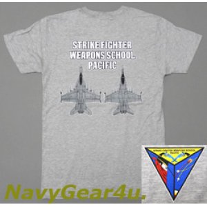 画像: STRIKE FIGHTER WEAPONS SCHOOL PACIFICオフィシャルT-シャツ（グレイ）