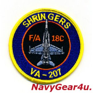 画像: VFA-94/VFA-113統合チームVA-207 SHRINGERSショルダーバレットパッチ