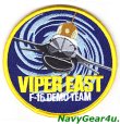 画像1: USAF ACC F-16 VIPER EAST DEMO TEAMパッチ（ベルクロ付き）