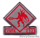 画像: VMFA-232 RED DEVILS部隊パッチ（ベルクロ有無）