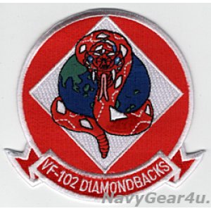 画像: VFA-102 DIAMONDBACKS THROWBACK部隊パッチ（ベルクロ有無）