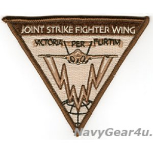 画像: JOINT STRIKE FIGHTER WING部隊パッチ（デザート/ベルクロ有無）