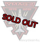 画像: VMAQ-2 DEATH JESTERS 2019年部隊解散記念ショルダーパッチ