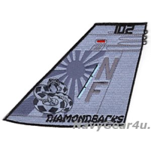 画像: VFA-102 DIAMONDBACKS NF102 新垂直尾翼パッチ