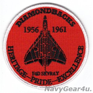 画像: VFA-102 DIAMONDBACKS 部隊創設65周年記念ヘリテージプライドパッチ（F4D/ベルクロ有無）