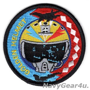 画像: VFA-102 DIAMONDBACKS RED AIR GOLDEN PILOT(TOP GUN）ショルダーパッチ(ベルクロ有無）