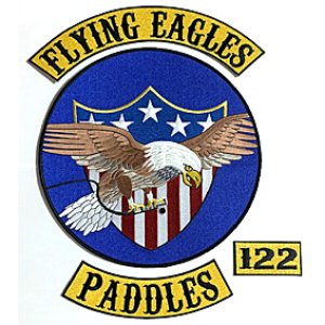 画像: VFA-122 FLYING EAGLES LSO PADDLESバックパッチ