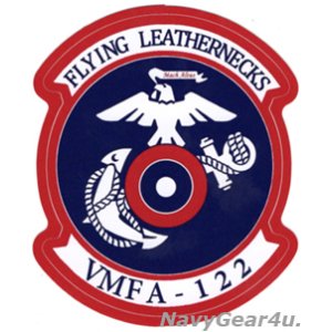 画像: VMFA-122 THE FLYING LEATHERNECKSステッカー