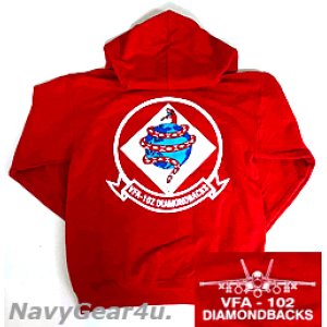 画像: VFA-102 DIAMONDBACKS HOODIE（パーカー）