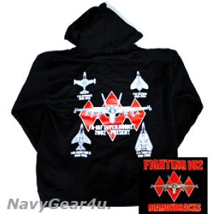 画像: VFA-102 DIAMONDBACKS ヒストリーHOODIE（パーカー）