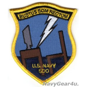 画像: U.S.NAVY SDOパッチ（ベルクロ有無）