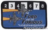 画像: VFA-37 RAGIN' BULLS CVW-8/CVN-78 地中海クルーズ2024記念パッチ