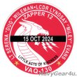 画像2: VAQ-130 ZAPPERS "ZAPPER12"追悼記念パッチ（ベルクロ付き）/ステッカー付き