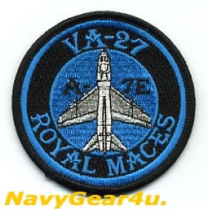 画像: VFA-27 ROYAL MACES A-7E THROWBACKショルダーバレットパッチ