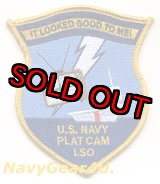 画像: U.S.NAVY PLAT CAM LSOパッチ