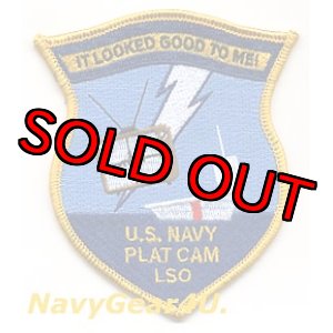 画像: U.S.NAVY PLAT CAM LSOパッチ