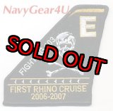 画像: VFA-103 JOLLY ROGERS FIRST RHINO CRUISE 2006-2007記念パッチ