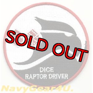 画像: 3WG/90FS DICE RAPTOR DRIVERパッチ