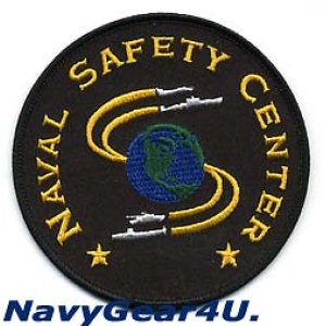 画像: NAVAL SAFETY CENTER部隊パッチ