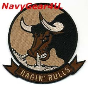 画像: VFA-37 RAGIN' BULLS部隊パッチ（デザートVer.2）