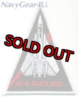 画像: VF-41 BLACK ACES ショルダートライアングルパッチ