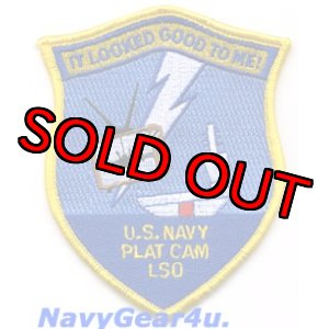 画像: U.S.NAVY PLAT CAM LSOパッチ（VFA飛行隊Ver.）