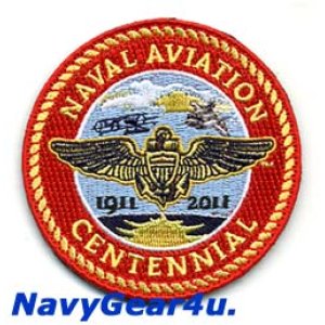 画像: 米海軍航空100周年NAVAL AVIATON CENTENNIAL公式記念パッチ（海兵隊バージョン/デッドストック）