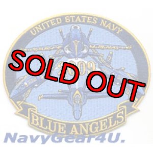 画像: U.S.NAVY BLUE ANGELS 2009ツアー限定記念パッチ（4シップVer./デッドストック）