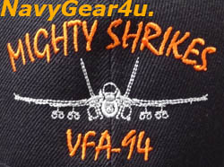 画像2: VFA-94 MIGHTY SHRIKESオフィシャルボールキャップ（中佐/大佐用）