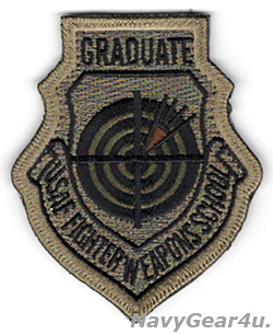 画像1: USAF FIGHTER WEAPONS SCHOOL GRADUATEパッチ（OCP/ベルクロ付き）