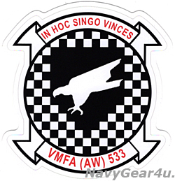 画像1: VMFA(AW)-533 HAWKSステッカー