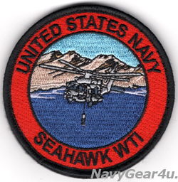 画像1: UNITED STATES NAVY SEAHAWK WTIパッチ（ベルクロ付き）