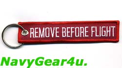 画像: 57WG/65AGRS REMOVE BEFORE FLIGHTキーリング（デザート迷彩）